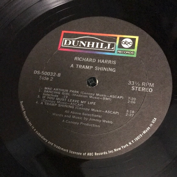 Richard Harris “a tramp shining” vintage vinyl record - Picture 15 of 16